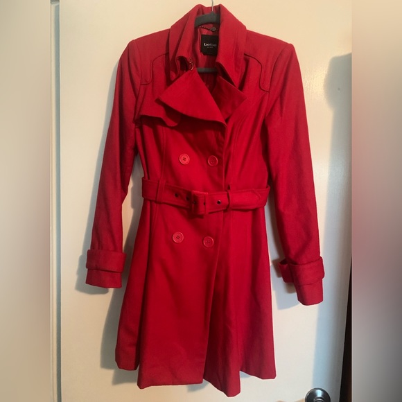 bebe Jackets & Blazers - bebe NWOT Red Wool Coat